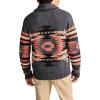 Lucky Brand Mens Southwest Shawl Cardigan(Denim Multi)