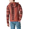 Lucky Brand Men’s Southwestern Print Baja Sweater(Apple Butter Combo)