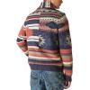 Lucky Brand Men’s Southwestern Print Shawl Cardigan(Camo Multi)
