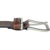 Lucky Brand Men’s Stitched Leather Belt | Classic | Casual | Dress | Everyday | Western | Genuine Leather | Metal Buckle(Leather Keeper – Tan)