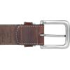 Lucky Brand Men’s Stitched Leather Belt | Classic | Casual | Dress | Everyday | Western | Genuine Leather | Metal Buckle(Leather Keeper – Tan)