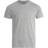 Lucky Brand Men’s T-Shirts – Classic Fit Short Sleeve Crewneck Mens Shirts – Soft Stretch Casual Undershirts for Men (S-XL)(Black/Grey)