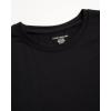 Lucky Brand Men’s T-Shirts – Classic Fit Short Sleeve Crewneck Mens Shirts – Soft Stretch Casual Undershirts for Men (S-XL)(Heather Grey/Black)
