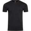 Lucky Brand Men’s T-Shirts – Classic Fit Short Sleeve Crewneck Mens Shirts – Soft Stretch Casual Undershirts for Men (S-XL)(Heather Grey/Black)