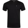 Lucky Brand Men’s T-Shirts – Classic Fit Short Sleeve Crewneck Mens Shirts – Soft Stretch Casual Undershirts for Men (S-XL)(White/Jet Black)