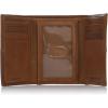 Lucky Brand Men’s Trifold Wallet | Id Window | Card Slots | Leather | Organization | Durable | Stylish(Plaid Embossed Leather – Brown)