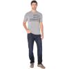 Lucky Brand Men’s USA Flag Tee(Grey)