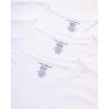 Lucky Brand Men’s Undershirt – 3 Pack Slim Fit Short Sleeve Mens T-Shirts (S-XL)(Crew White)