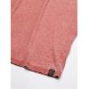 Lucky Brand Mens Venice Burnout Notch Neck Tee Shirt(Cowhide)