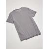 Lucky Brand Mens Venice Burnout Notch Neck Tee Shirt(Frost Grey)