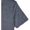 Lucky Brand Mens Venice Burnout Notch Neck Tee Shirt(Jet Black)