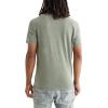 Lucky Brand Mens Venice Burnout Notch Neck Tee Shirt(Laurel Wreath)