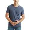 Lucky Brand Men’s Venice Burnout V Neck Tee(American Navy)