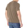 Lucky Brand Men’s Venice Burnout V Neck Tee(Dark Olive)