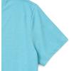 Lucky Brand Men’s Venice Burnout V Neck Tee(Delphinium Blue)