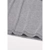 Lucky Brand Men’s Venice Burnout V Neck Tee(Frost Grey)