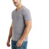 Lucky Brand Men’s Venice Burnout V Neck Tee(Frost Grey)