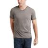 Lucky Brand Men’s Venice Burnout V Neck Tee(Jet Black)