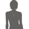 Lucky Brand Real Gold Plated Teardrop Necklace