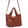 Lucky Brand Sash Chevron Leather Satchel