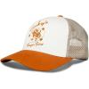 Lucky Brand Trucker Hat | Snapback | Adjustable | Mesh Back | Baseball Cap | Golf | Fishing | American Heritage(Burger Joint – Terracotta)