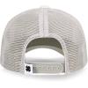 Lucky Brand Trucker Hat | Snapback | Adjustable | Mesh Back | Baseball Cap | Golf | Fishing | American Heritage(Clover Patch – Light Grey)