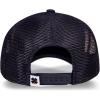 Lucky Brand Trucker Hat | Snapback | Adjustable | Mesh Back | Baseball Cap | Golf | Fishing | American Heritage(Clover Patch – Navy)