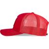 Lucky Brand Trucker Hat | Snapback | Adjustable | Mesh Back | Baseball Cap | Golf | Fishing | American Heritage(Clover Patch – Red)