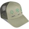 Lucky Brand Trucker Hat | Snapback | Adjustable | Mesh Back | Baseball Cap | Golf | Fishing | American Heritage(Super Lucky Trucker – Moss)