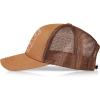 Lucky Brand Trucker Hat | Snapback | Adjustable | Mesh Back | Baseball Cap | Golf | Fishing | American Heritage(Vintage Trucker – Toast)