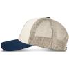 Lucky Brand Trucker Hat | Snapback | Adjustable | Mesh Back | Retro | Baseball Cap | Golf | Fishing | American Heritage(Burger Joint – Navy)
