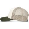 Lucky Brand Trucker Hat | Snapback | Adjustable | Mesh Back | Retro | Baseball Cap | Golf | Fishing | American Heritage(Burger Joint – Olive)
