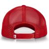 Lucky Brand Trucker Hat | Snapback | Adjustable | Mesh Back | Retro | Baseball Cap | Golf | Fishing | American Heritage(Lucky Print – Red)