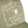 Lucky Brand Trucker Hat | Snapback | Adjustable | Mesh Back | Retro | Baseball Cap | Golf | Fishing | American Heritage(Vintage Trucker – Moss)
