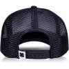 Lucky Brand Trucker Hat | Snapback | Adjustable | Mesh Back | Retro | Baseball Cap | Golf | Fishing | American Heritage(Vintage Trucker – Navy)