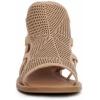 Lucky Brand Women’s Bartega Gladiator Sandal Flat(Dusty Sand)