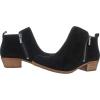 Lucky Brand Women’s Basel Ankle Bootie(Black/Natural Oiled Suede)