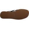 Lucky Brand Women’s Biretta Flat Sandal(Black)