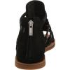 Lucky Brand Women’s Biretta Flat Sandal(Black)