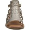 Lucky Brand Women’s Biretta Flat Sandal(Pewter)
