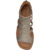Lucky Brand Women’s Biretta Flat Sandal(Pewter)