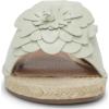 Lucky Brand Women’s Biricha Flat Sandal(Peppermint Leather)
