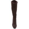 Lucky Brand Women’s Bonnay Extra Wide Calf Knee High Boot(Dark Chocolate)