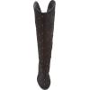 Lucky Brand Women’s Borah Over-The-Knee Boot(Black)