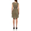 Lucky Brand Women’s Broomstick Button Front Mini Dress(Dusty Olive)