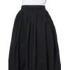 Lucky Brand Women’s Bubble POPLIN Maxi Skirt(Caviar)