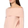 Lucky Brand Women’s Cloud Soft Off The Shoulder Sweater(Rose Smoke)