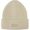 Lucky Brand Women’s Core Beanie, Solid Knit Hat, Comfortable & Warm Accessory(Cream)