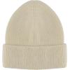 Lucky Brand Women’s Core Beanie, Solid Knit Hat, Comfortable & Warm Accessory(Cream)