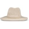 Lucky Brand Women’s Cowboy Hat | Western | Woven | Wide Brim | Adjustable | Breathable | Straw | Sun Protection(Natural)